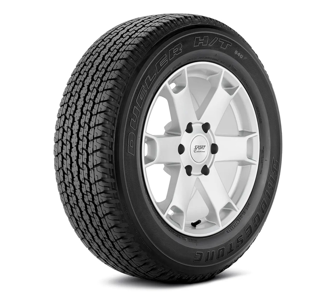 PNEU BRIDGESTONE DUELER H/T 840 265/70 R16 112S (ORIGINAL TOYOTA HILUX E SW4)