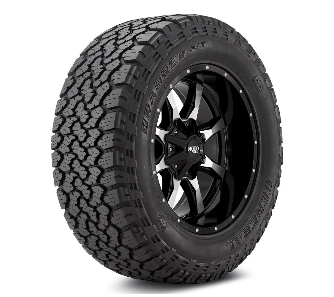 Pneu General Tire Grabber ATX 37x12.50 R17 124R LT (Letra Branca)