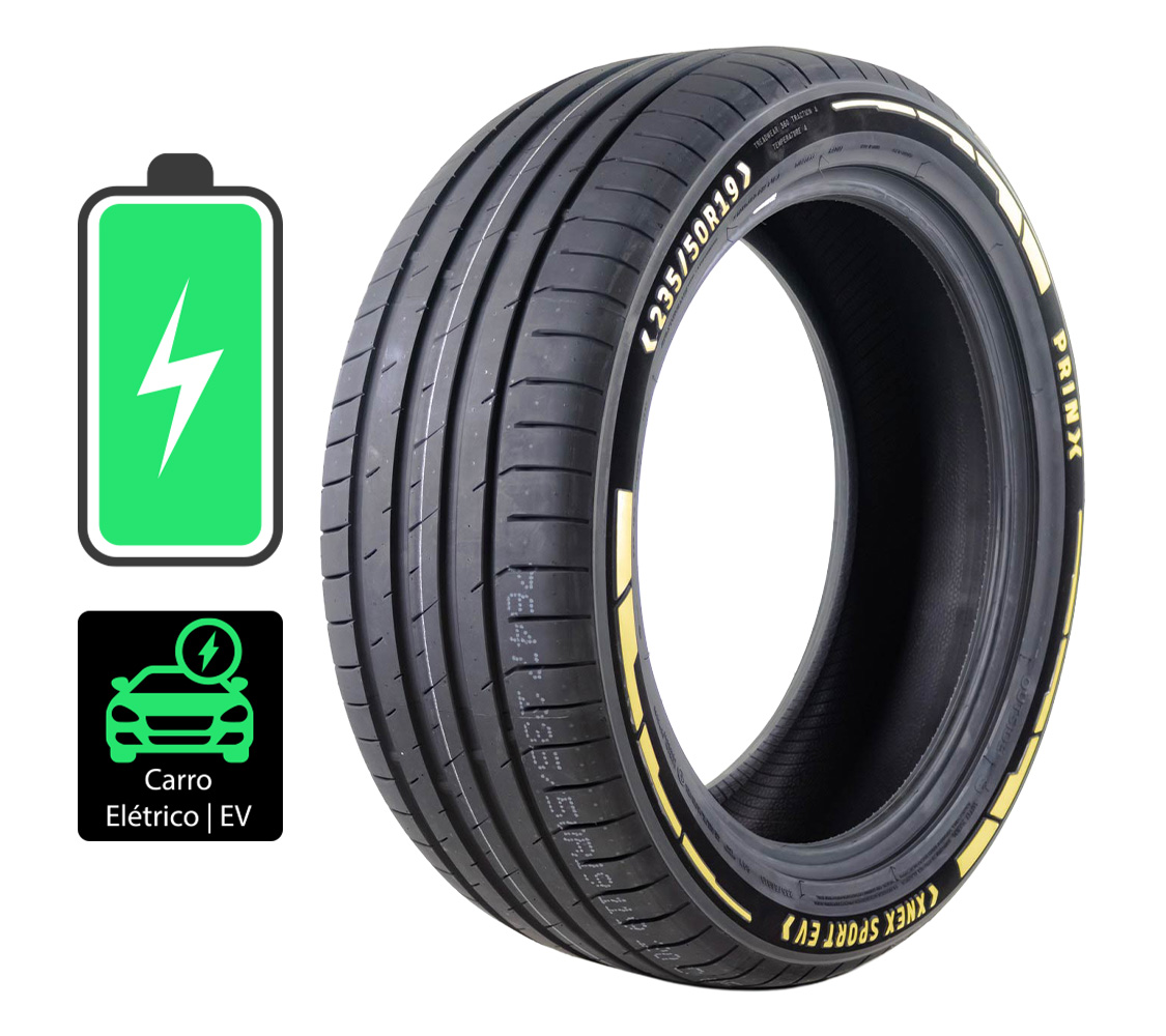 Pneu Prinx XNEX SPORT EV A 235/50 R19 99V (Letras Amarelas)