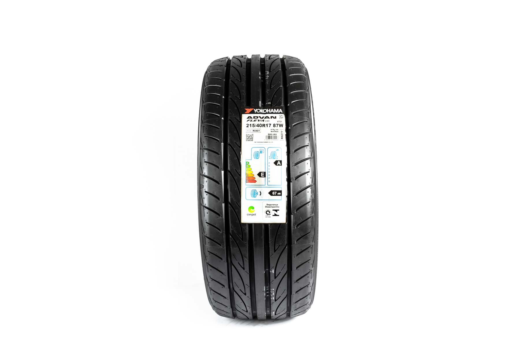 4本 サマータイヤ 205 45R16 87W XL ヨコハマ アドバン フレバ V701 ADVAN FLEVA V701 - 5